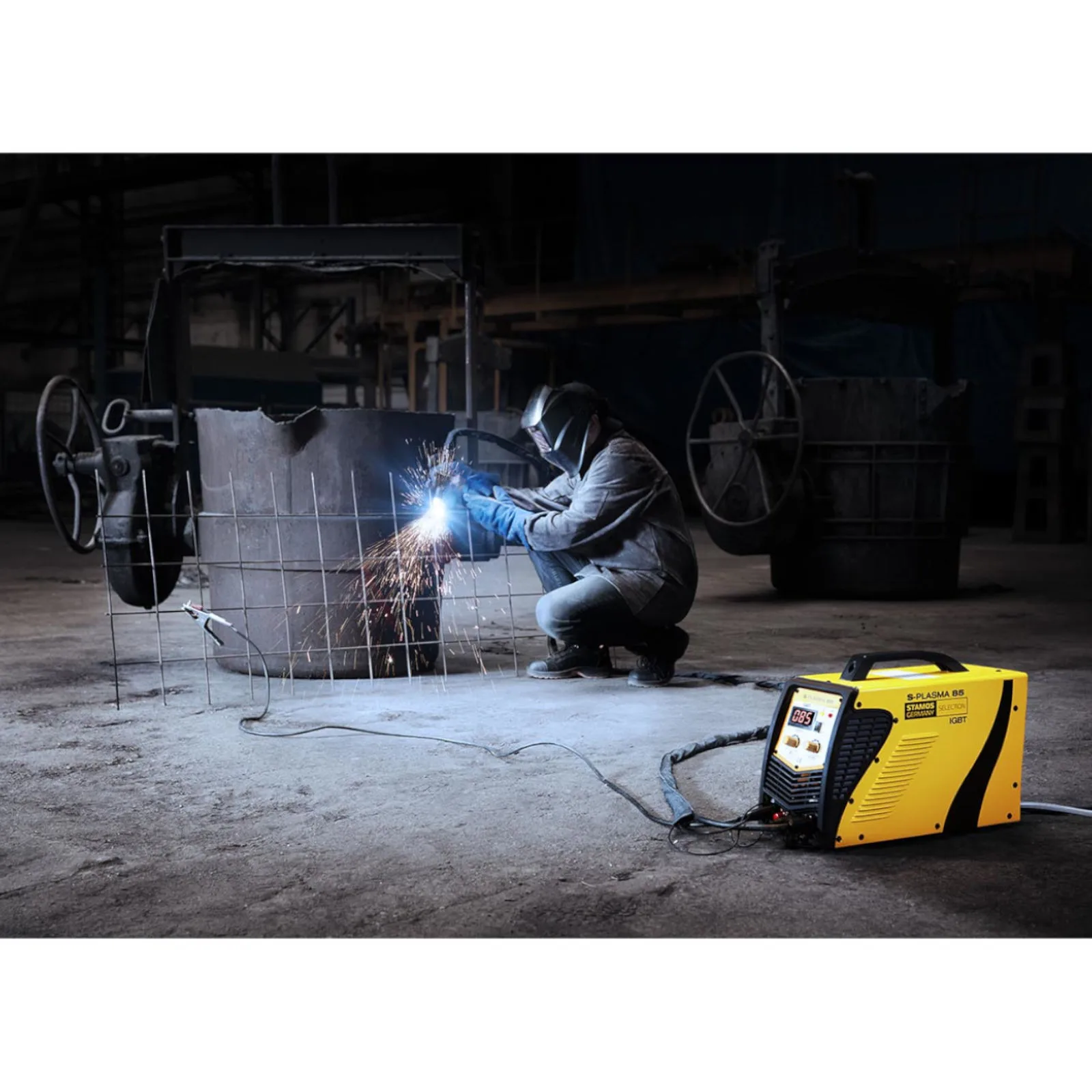 S-PLASMA 85CNC SELECTION 85A CNC-vezérlésű plazmavágó 10