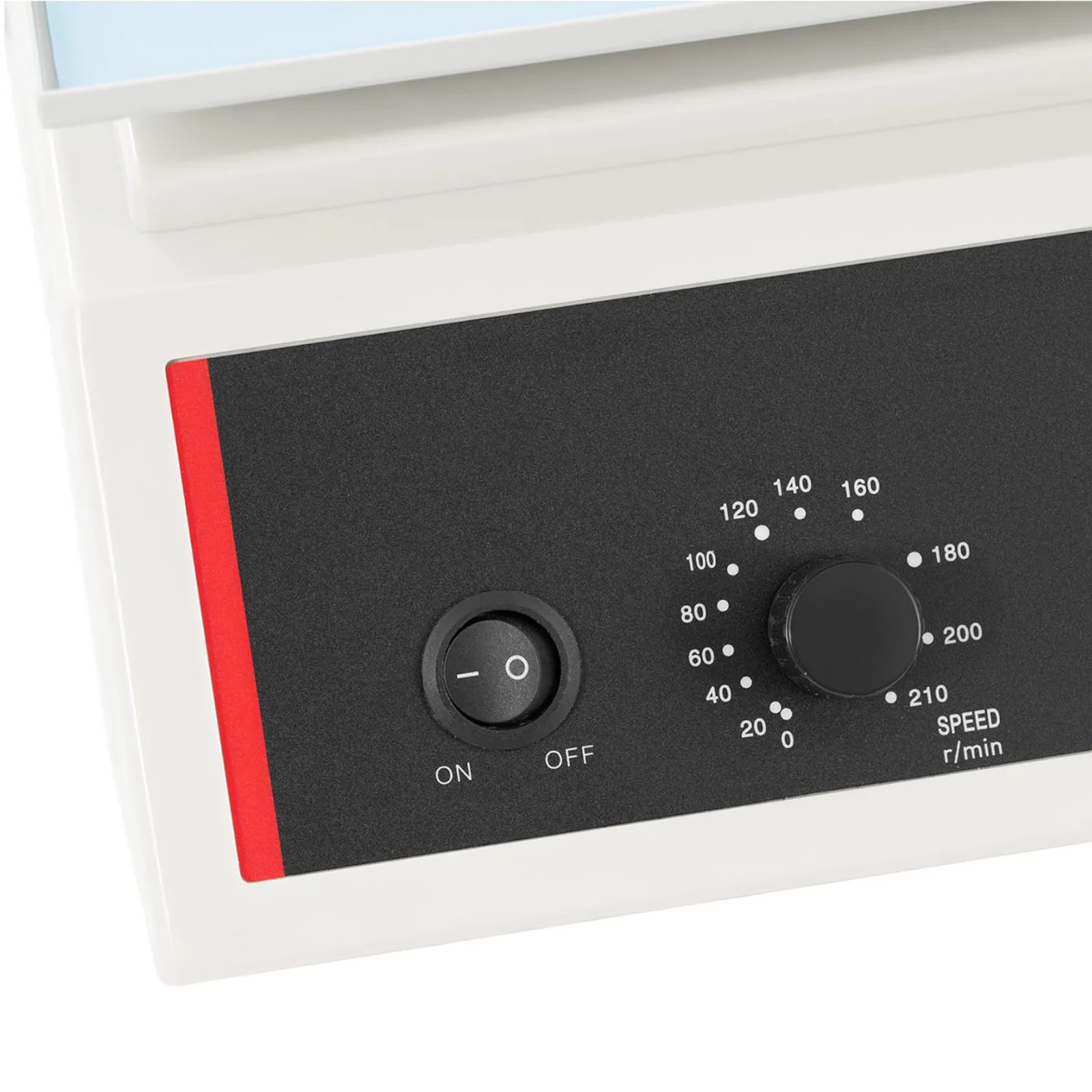 Orbital platform laboratory shaker for test tubes, 0–210 rpm 4
