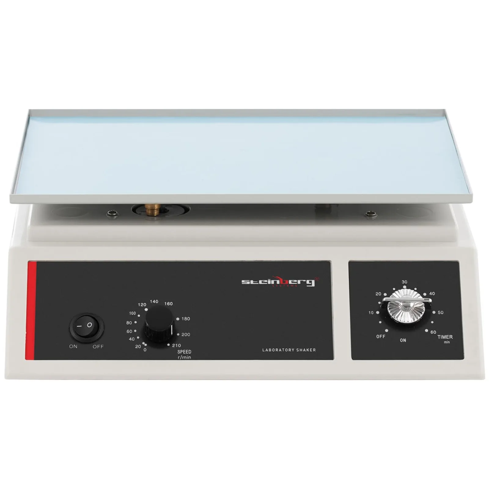 Orbital platform laboratory shaker for test tubes, 0–210 rpm 6