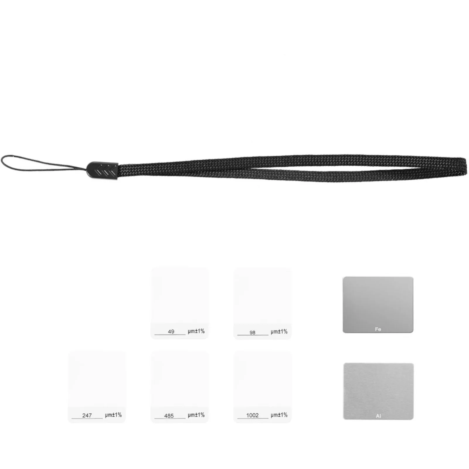 Aparat de măsurare a grosimii stratului de acoperire cu analiză a datelor prin Bluetooth, interval 0–2000 µm + geantă de transport 5