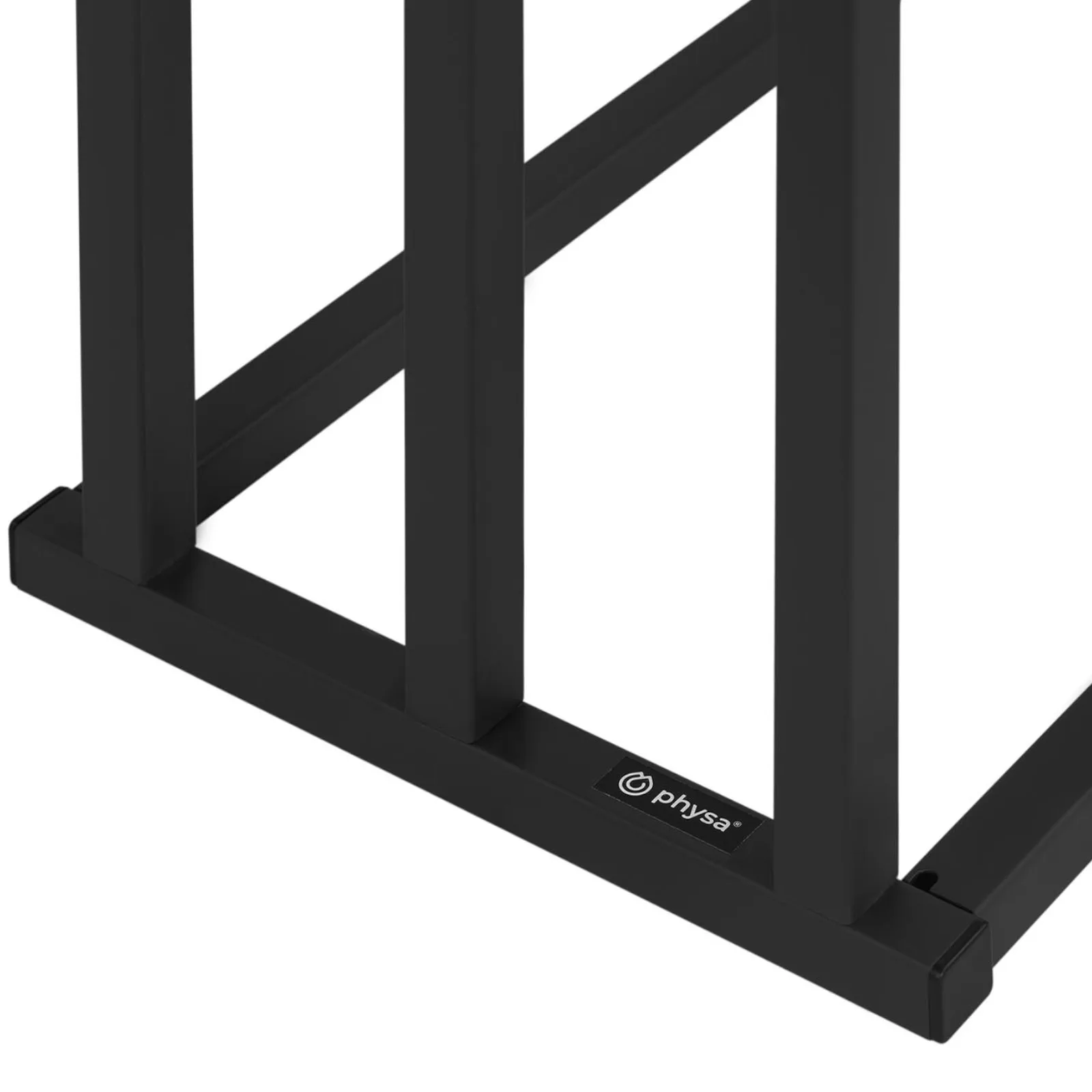 Suport de prosoape independent, montat pe podea, pentru 3 prosoape, OȚEL, 45 x 21,5 x 84 cm, gri închis 3