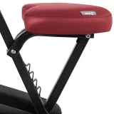 Montpellier Red tragbarer, klappbarer Tattoo-Massagesessel, bis zu 130 kg, rot 3