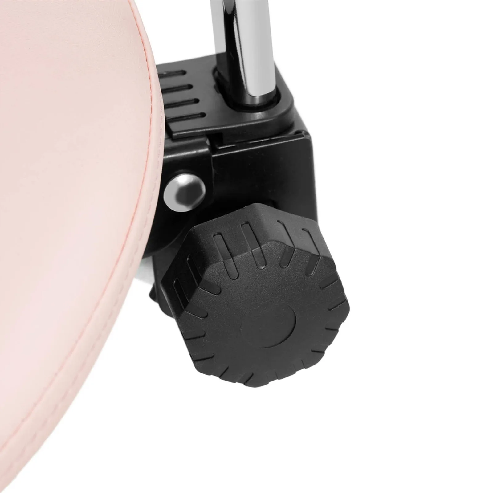 MANNHEIM POWDER PINK forgó szépségszék állítható háttámlával 3