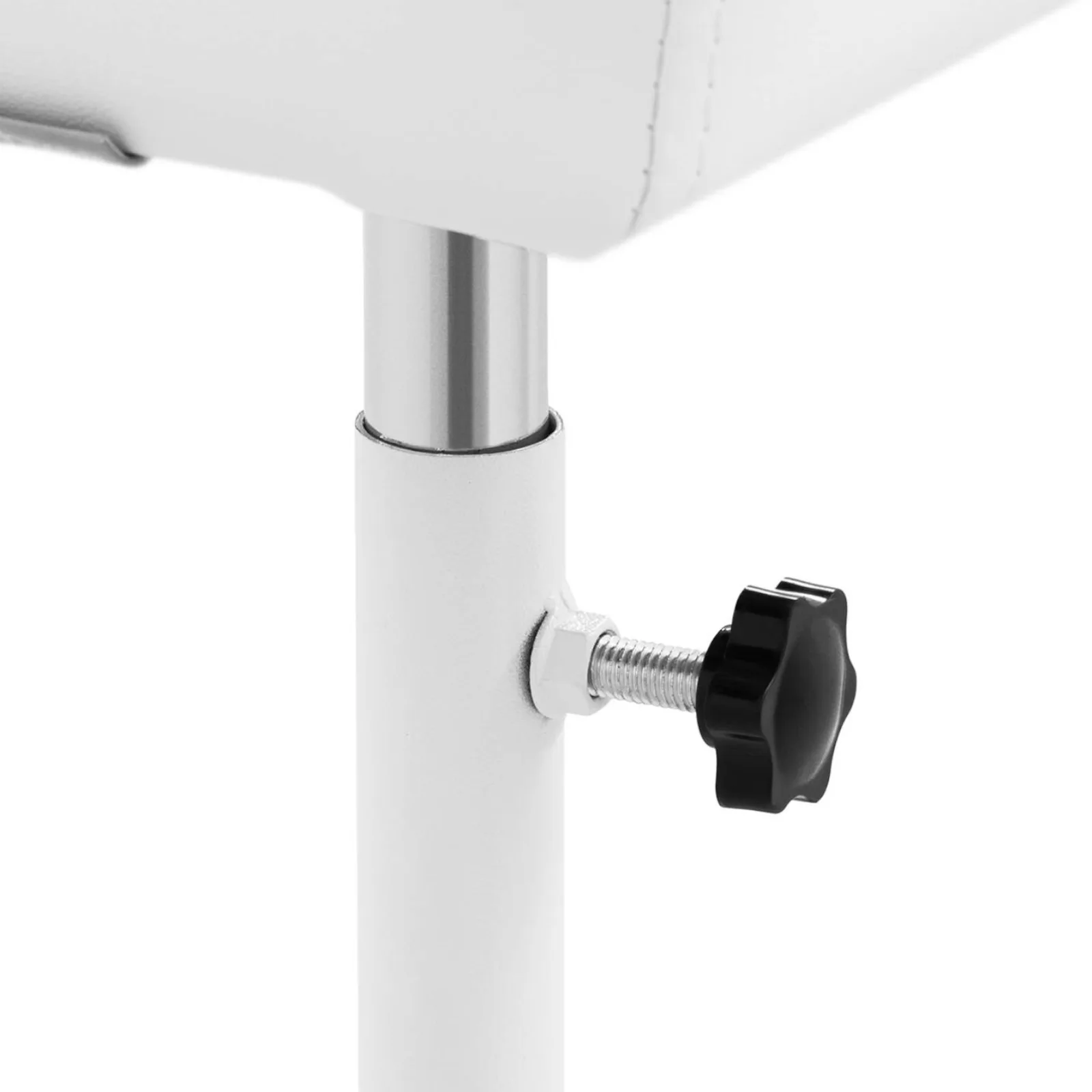 Szépségápolási lábtartó pedikűrhöz, magassága 67 cm-ig állítható, teherbírása 80 kg - fehér 2