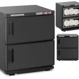 Grijač ručnika s UV sterilizacijom, 32 L, 450 W, crni
