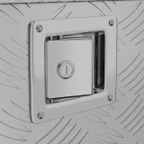 Lokiriva aluminijska transportna kutija za alate, 150 L, 124 x 38,5 x 38,5 cm 5