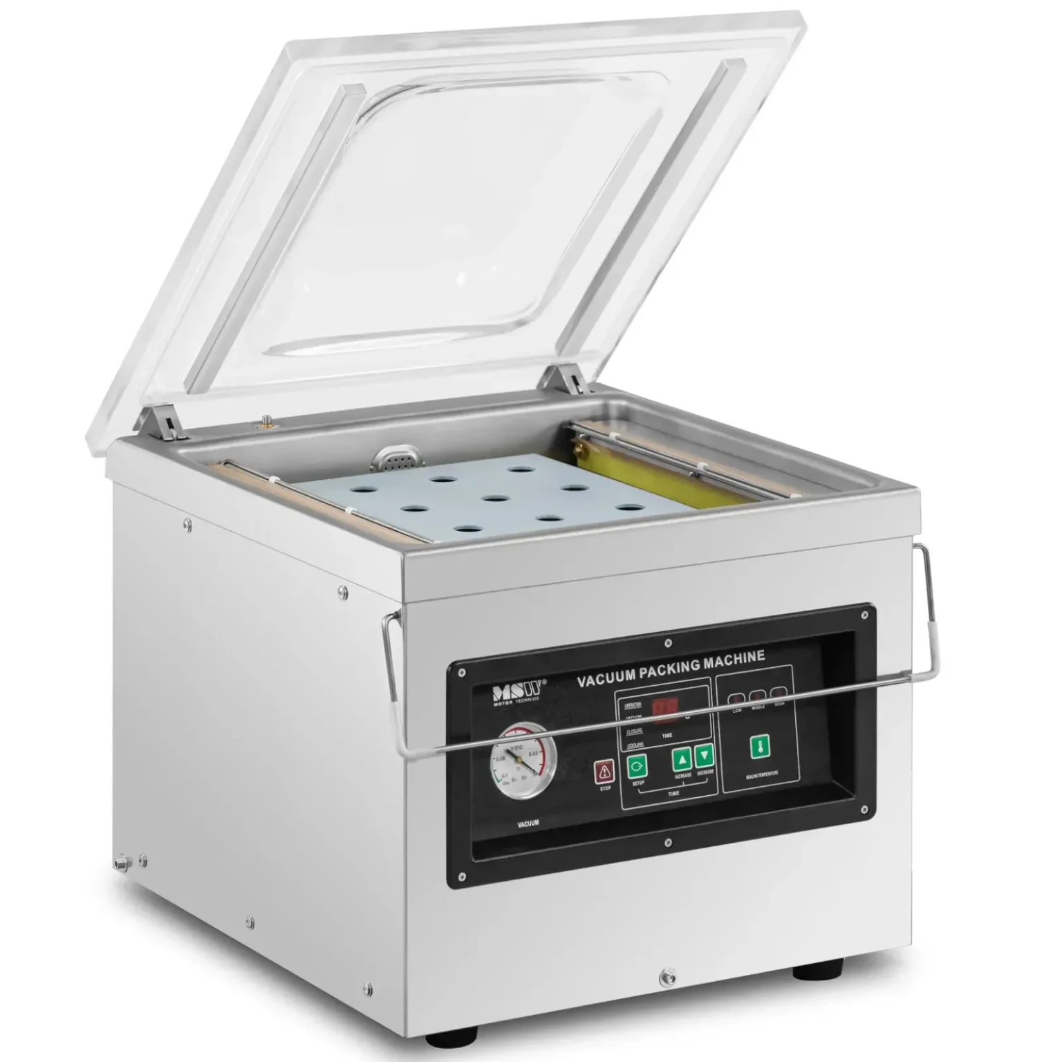 Komorová vákuová zváračka na potravinové vrecká, 40 cm, 900 W, MSW VPM-900K Komorová vákuová zváračka na potravinové vrecká, 40 cm, 900 W, MSW VPM-900K