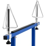 Suport de vopsire pentru jante, 4 suporturi rotative, 2 roți, mâner 3