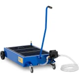 Cărucior de scurgere a uleiului montat pe podea, cu pompă manuală, 20 l/min, 65 l 2