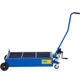 Cărucior de scurgere a uleiului montat pe podea, cu pompă manuală, 20 l/min, 65 l 6