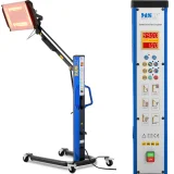 Încălzitor cu infraroșu de atelier pentru uscarea caroseriilor auto, pe trepied, 4 x 1000 W