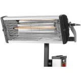 Műhelyi infravörös fűtőberendezés karosszériák szárításához állványon, 2 x 1000 W 4