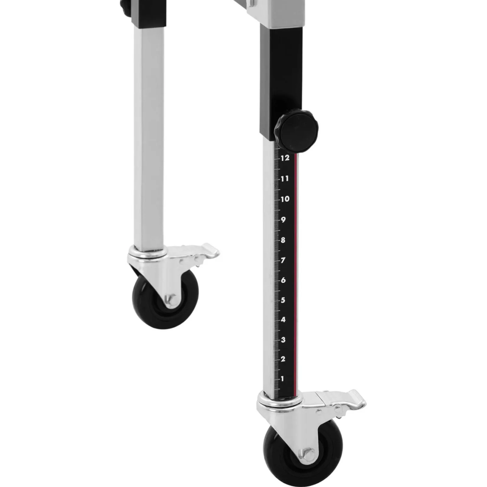 Sklopivi valjkasti transportni stol, 9 valjaka, do 130 kg, 145 x 59 x 96 cm 3
