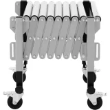 Masă transportoare cu role pliabilă, 9 role, până la 130 kg, 145 x 59 x 96 cm 5