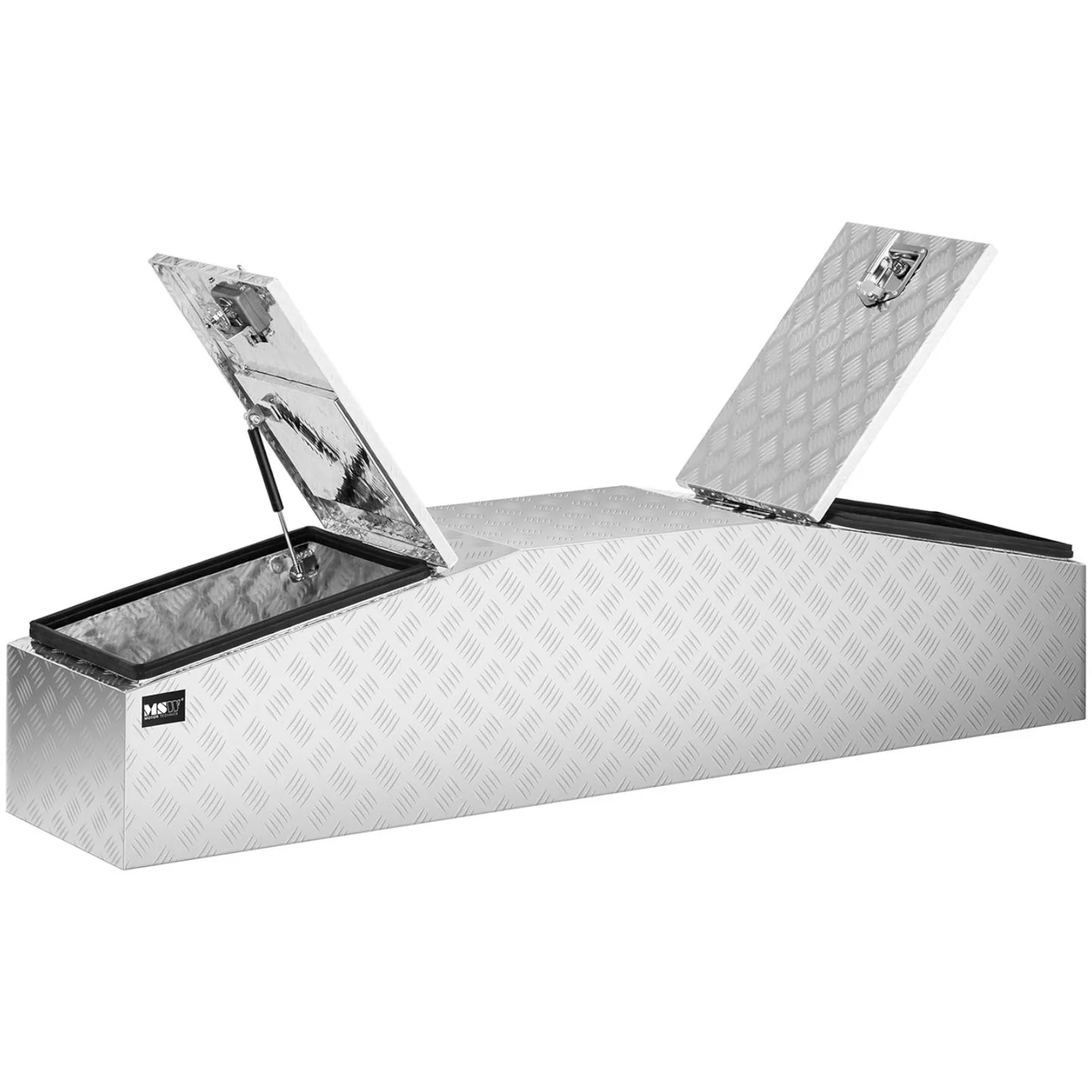 Lokirana aluminijska transportna kutija za alate, 280 L, 177 x 40 x 40 cm 4