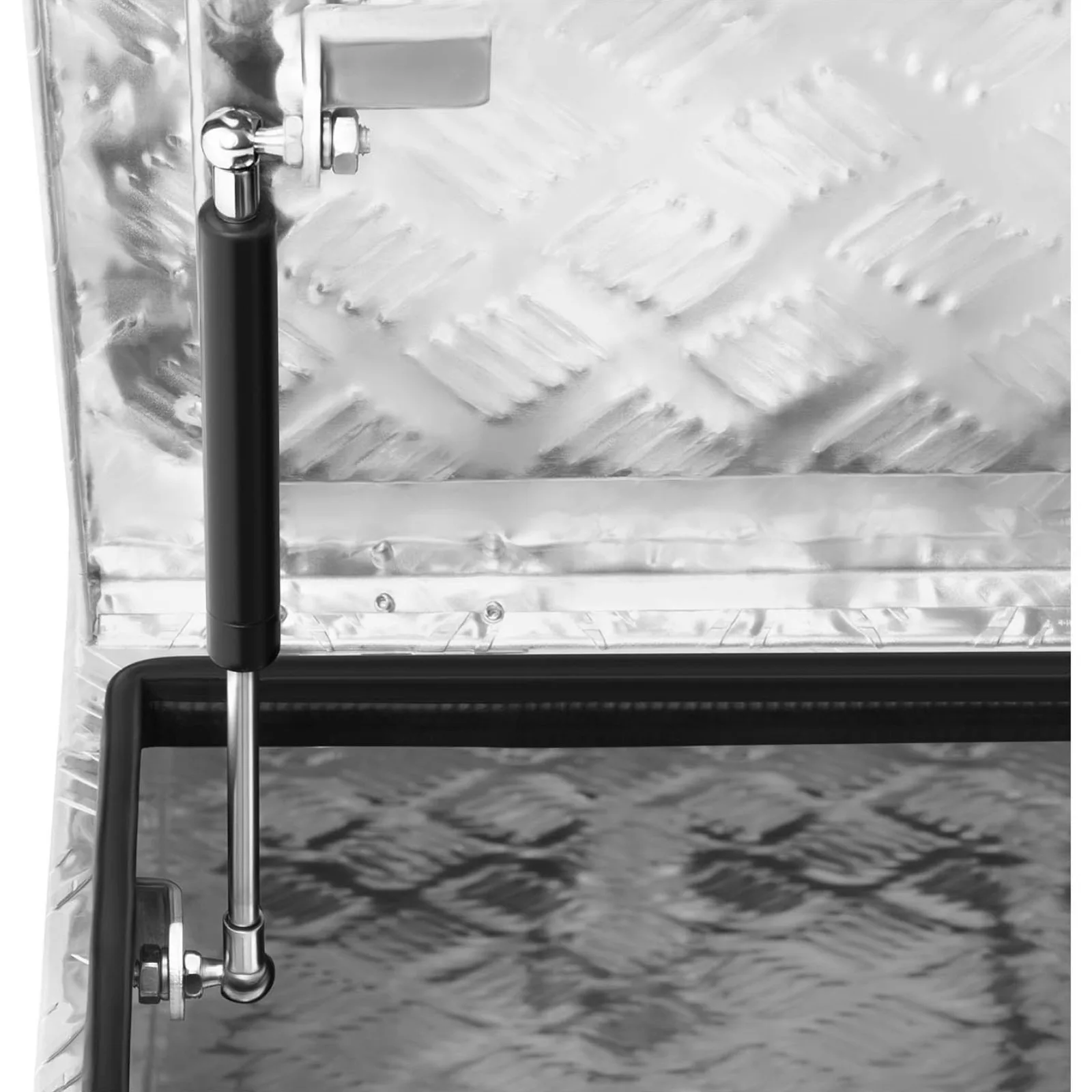 Lokirana aluminijska transportna kutija za alate, 280 L, 177 x 40 x 40 cm 5