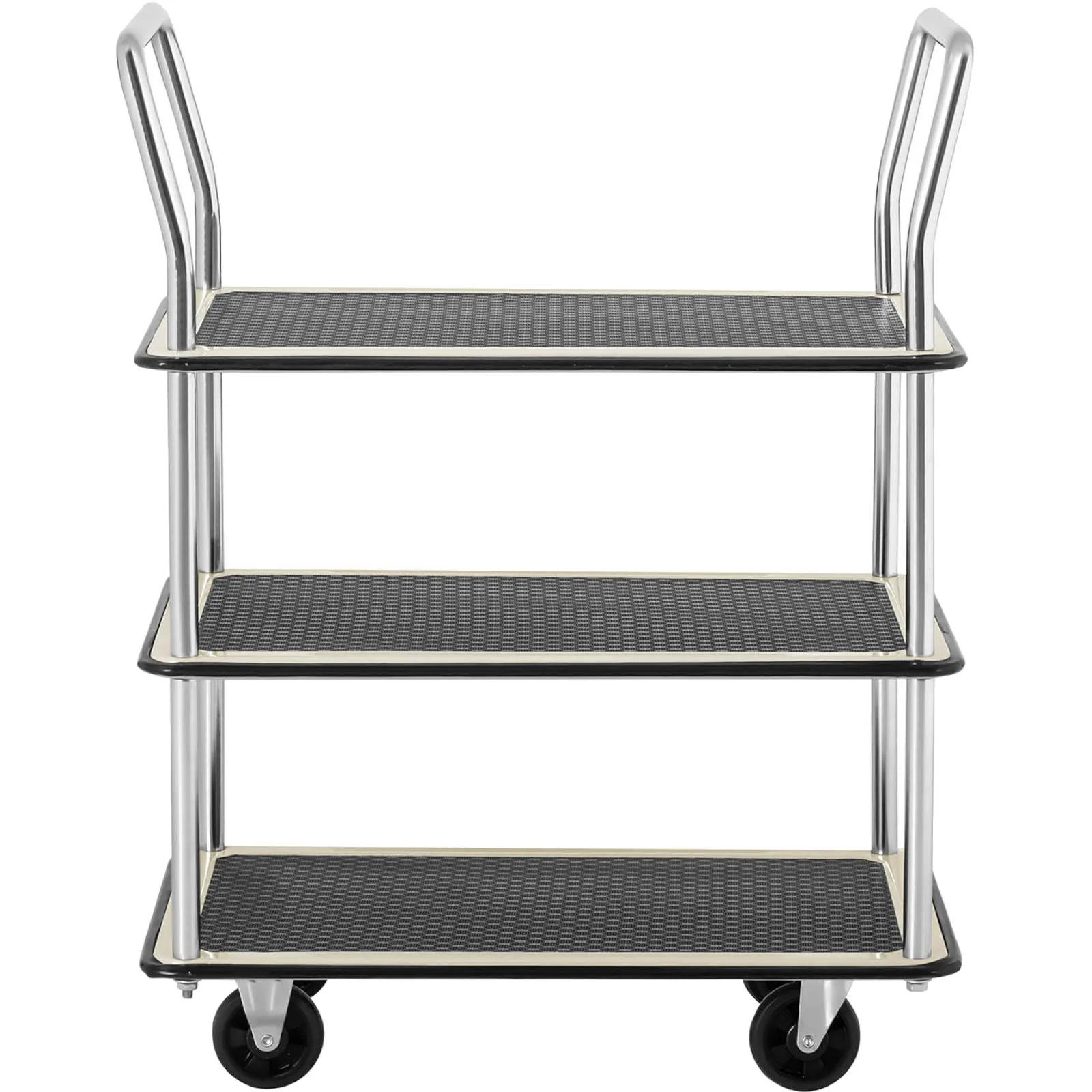 Transport shelf cart with handles, 3 shelves, up to 150 kg, 72 x 43 cm 6