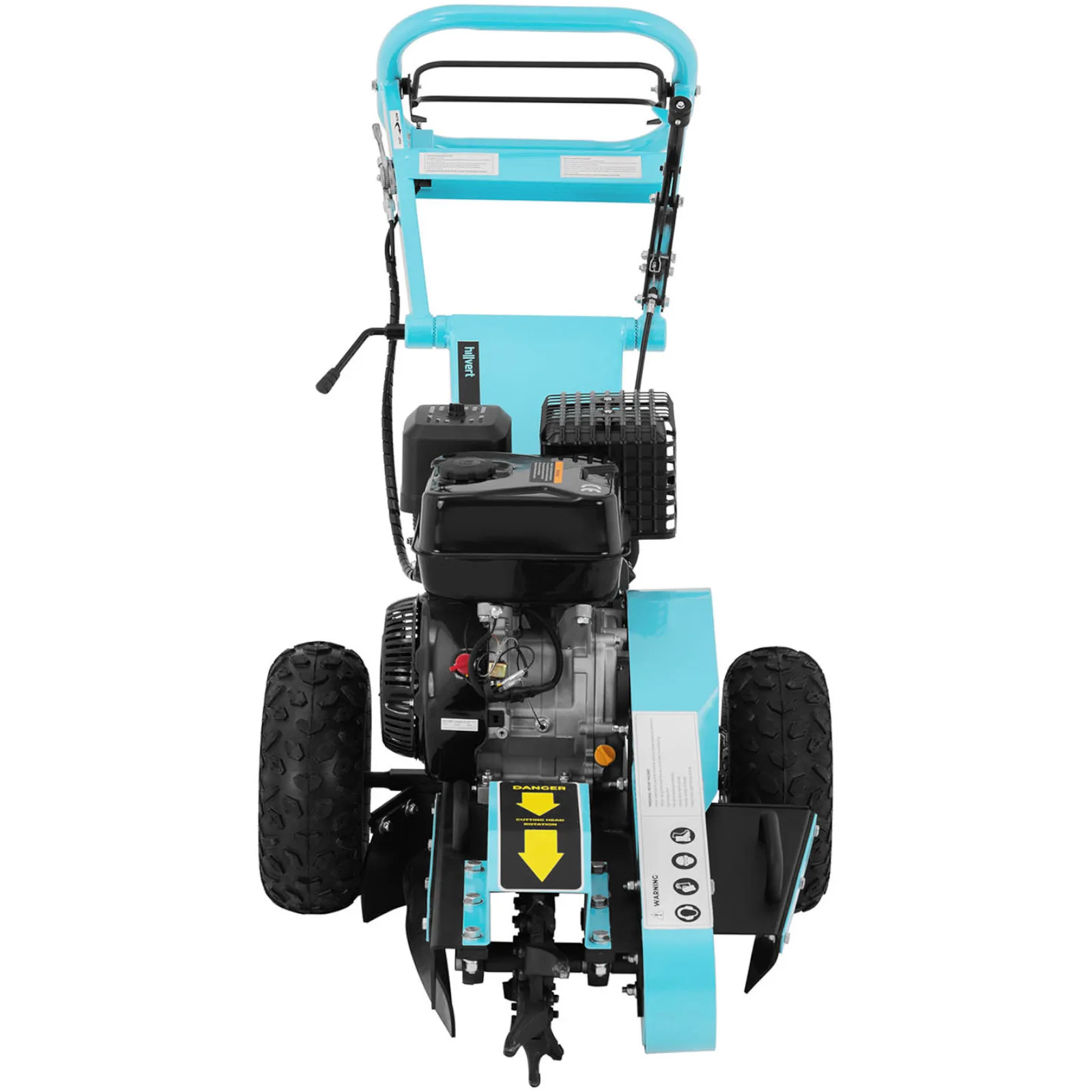 Mașină de tocat buturugi cu motor pe benzină de 15 CP și 6,5 L 8