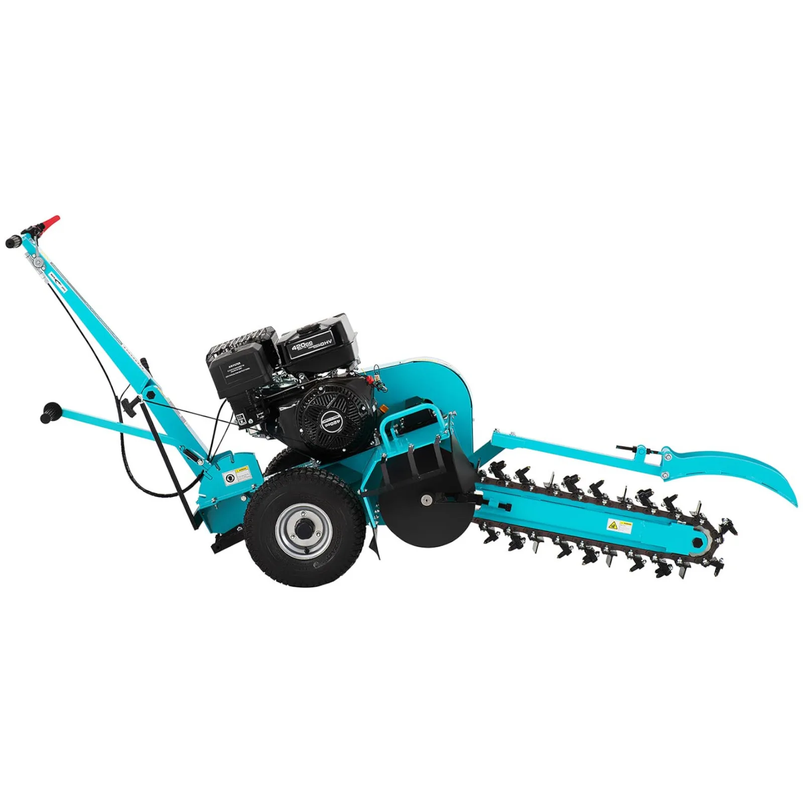 Excavator cu lanț pentru șanțuri liniare pentru cabluri și țevi, 600 mm, 15 CP, 3,6 L 5
