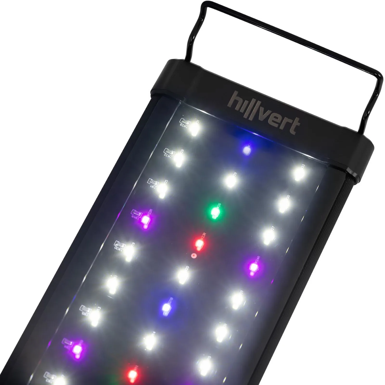 Teljes spektrumú LED akváriumi növénynevelő lámpa, 129 LED, 87 cm, 25 W 4