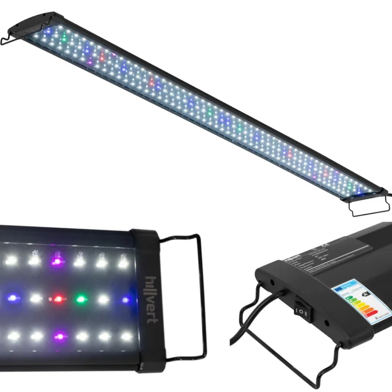 Teljes spektrumú LED akváriumi növénynevelő lámpa, 156 LED, 113 cm, 30 W