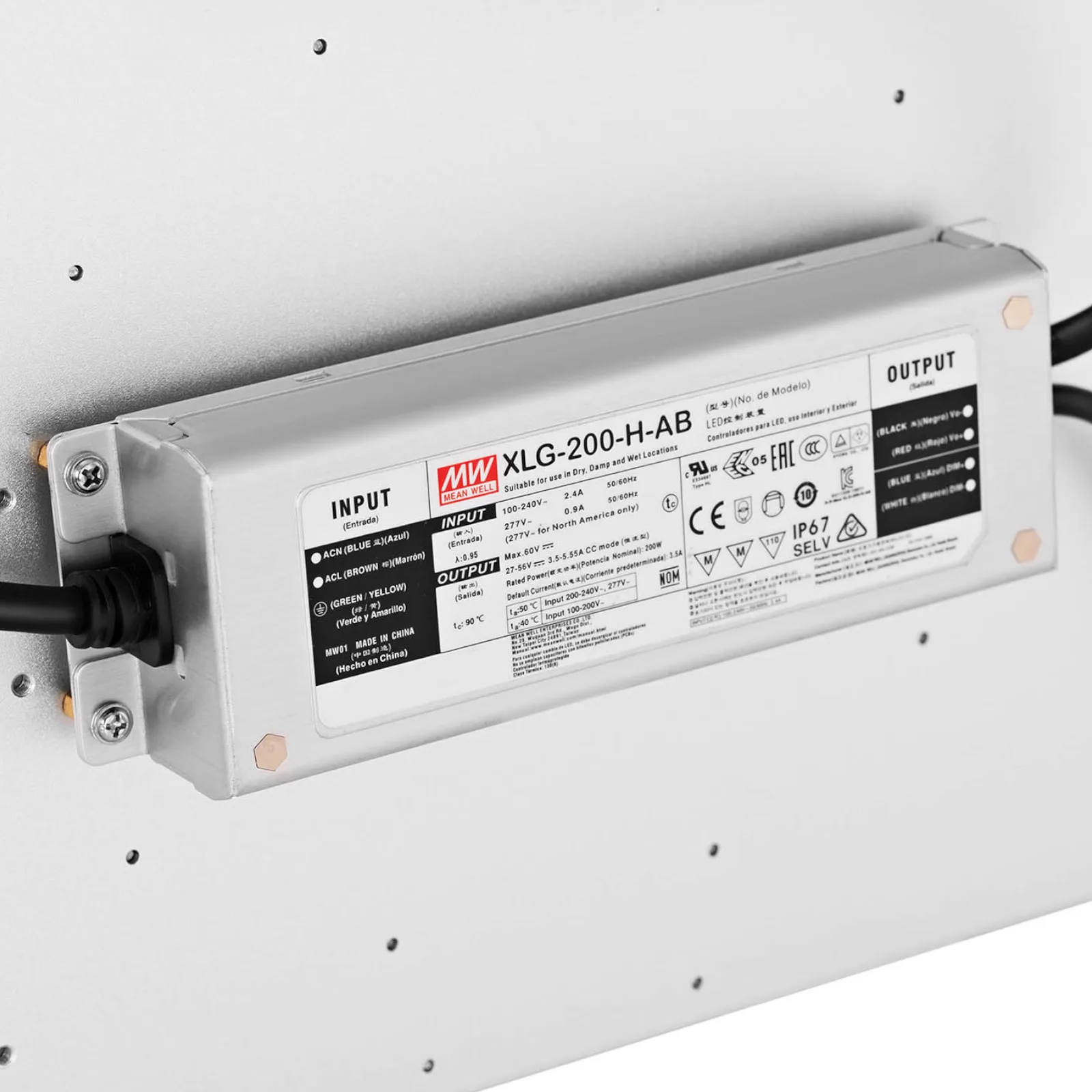 Teljes spektrumú növénynevelő lámpa 60 x 24 cm 468 LED 220 W ezüst 5