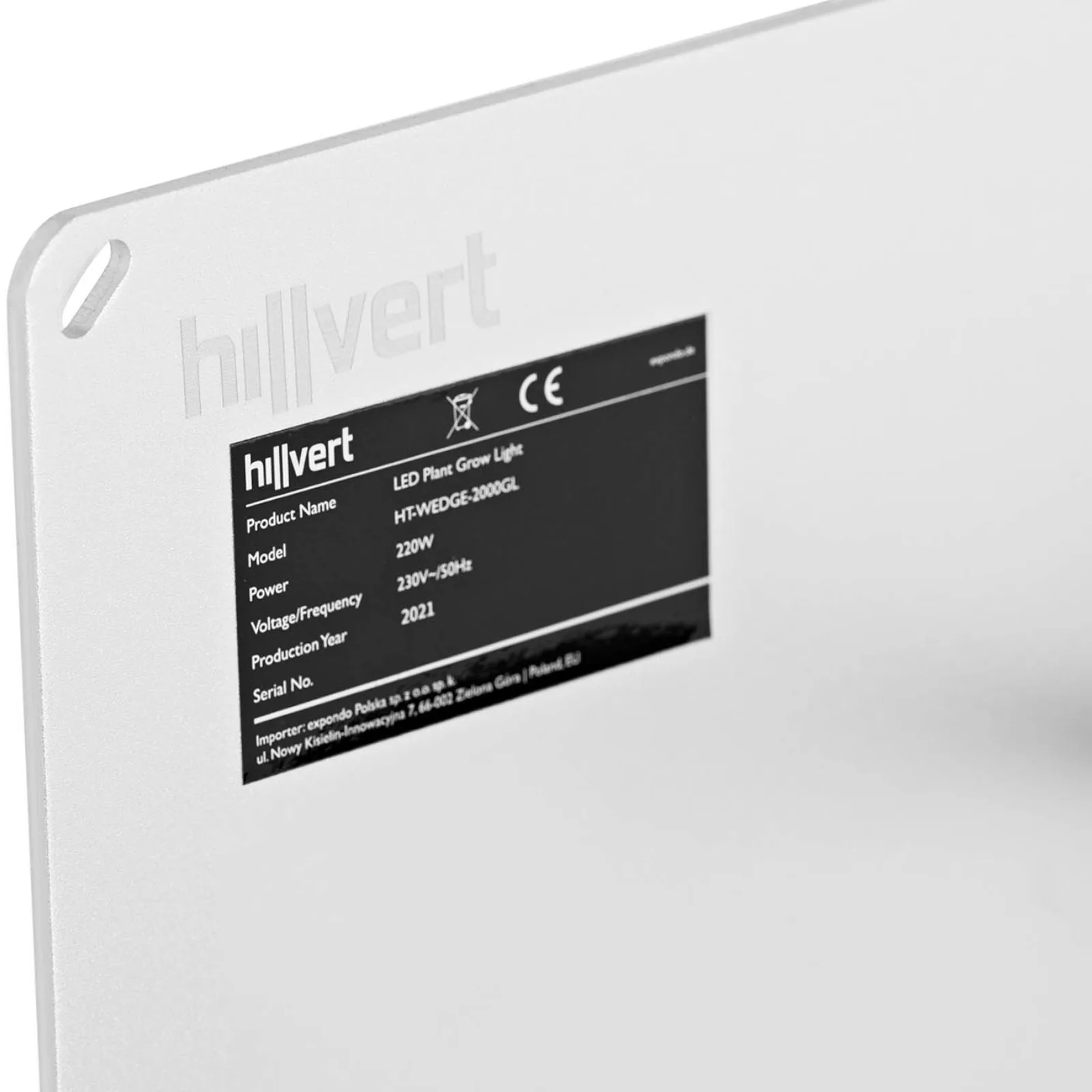 Teljes spektrumú növénynevelő lámpa 60 x 24 cm 468 LED 220 W ezüst 6