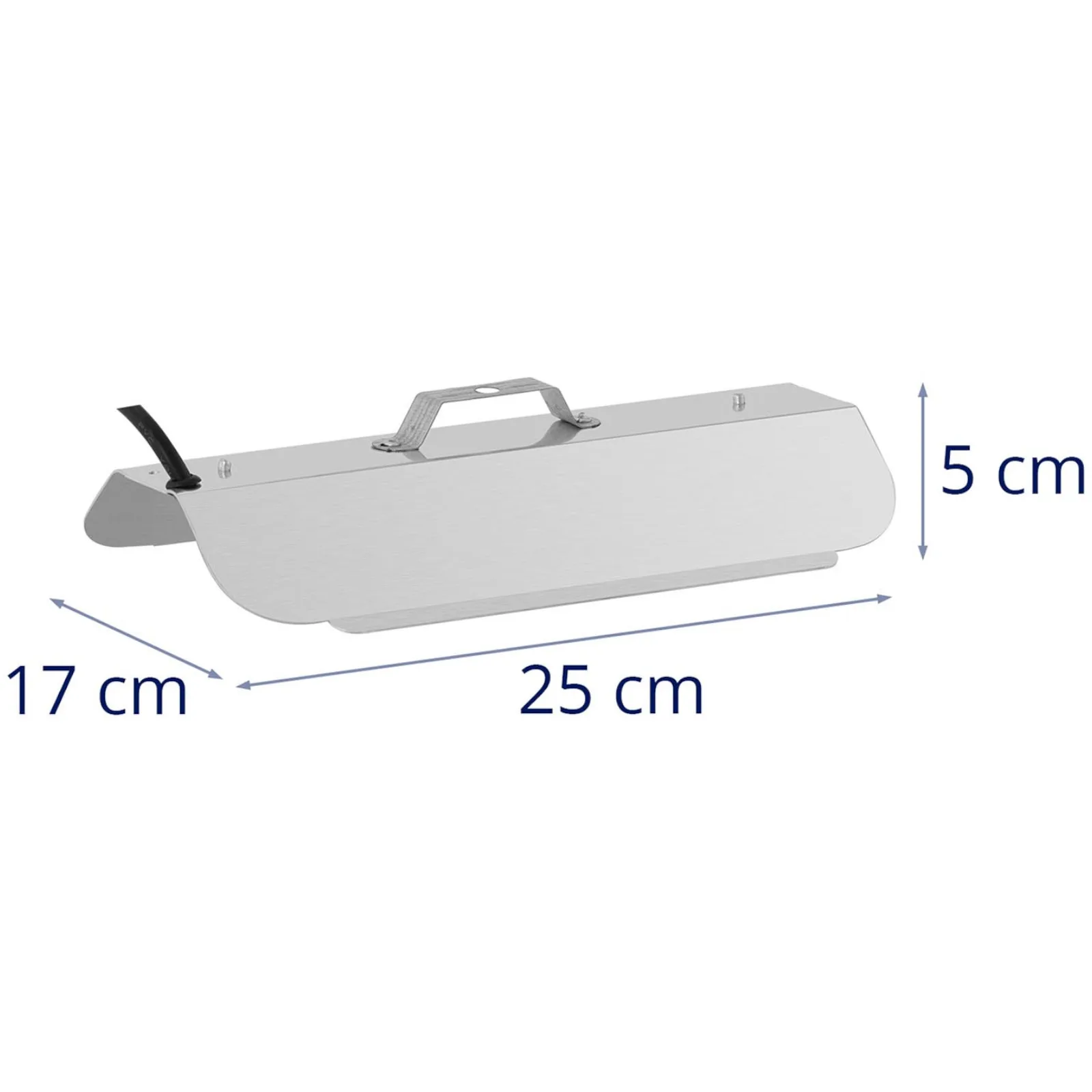 Teljes spektrumú növénynevelő lámpa 25 x 17 cm 136 LED 100 W ezüst 9
