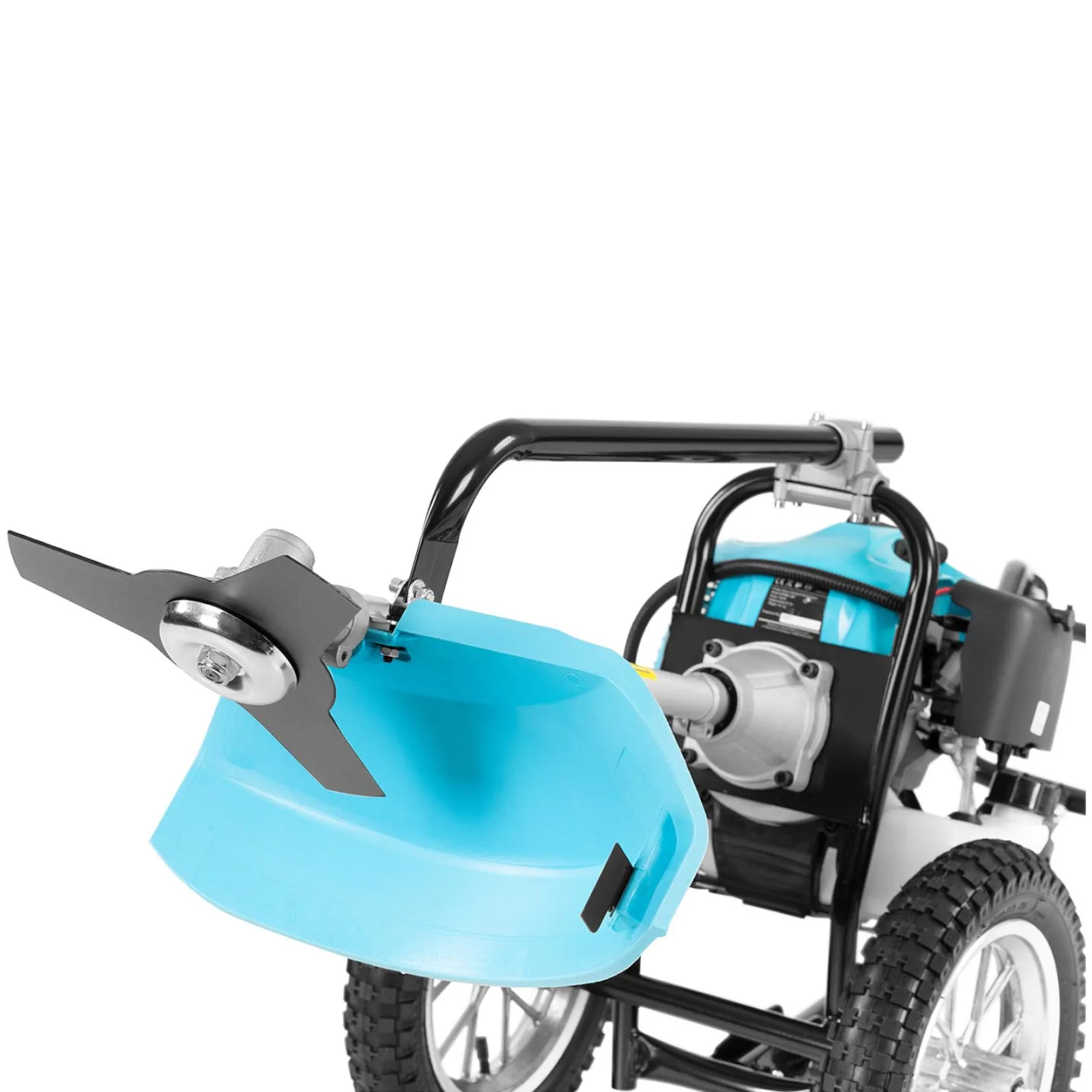 Gázüzemű, kerekes fűnyíró és trimmer, 1,63 kW, 8120 fordulat/perc 5