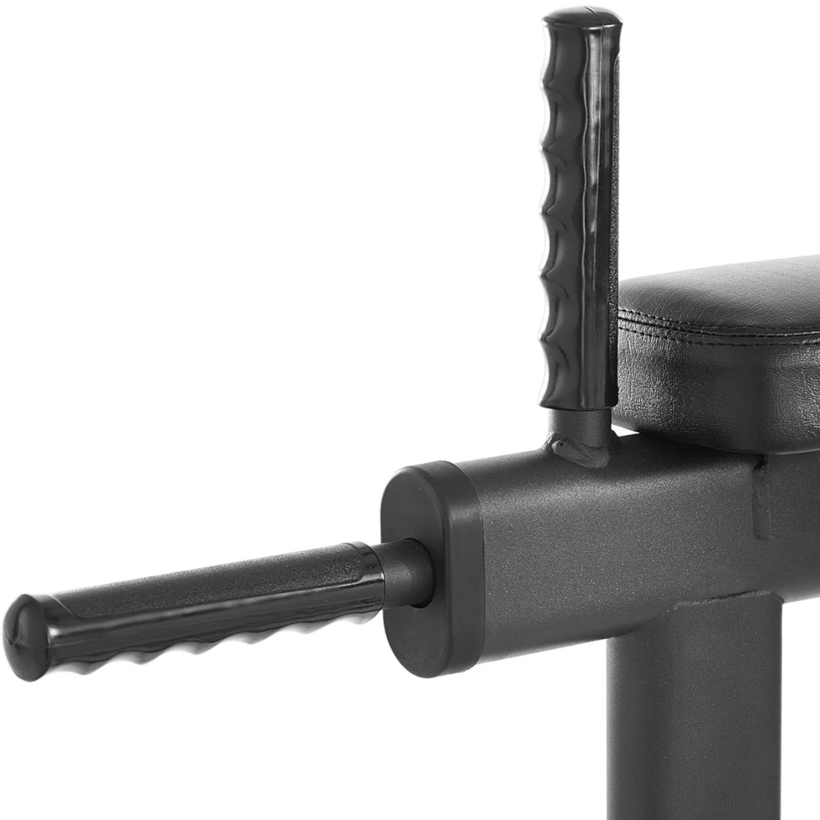 Stationary multi-function pull-up bar for pull-ups and dips 3