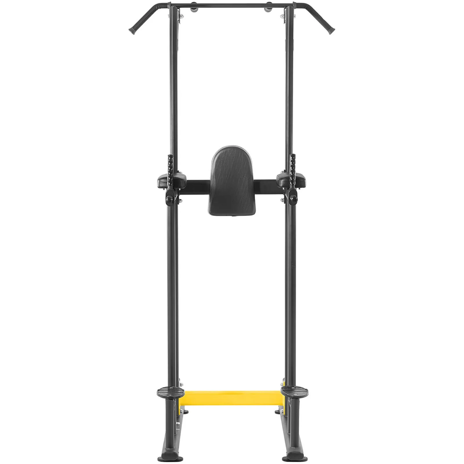 Stationary multi-function pull-up bar for pull-ups and dips 5
