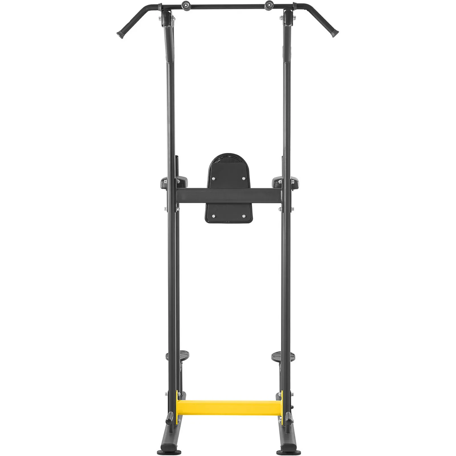Stationary multi-function pull-up bar for pull-ups and dips 6