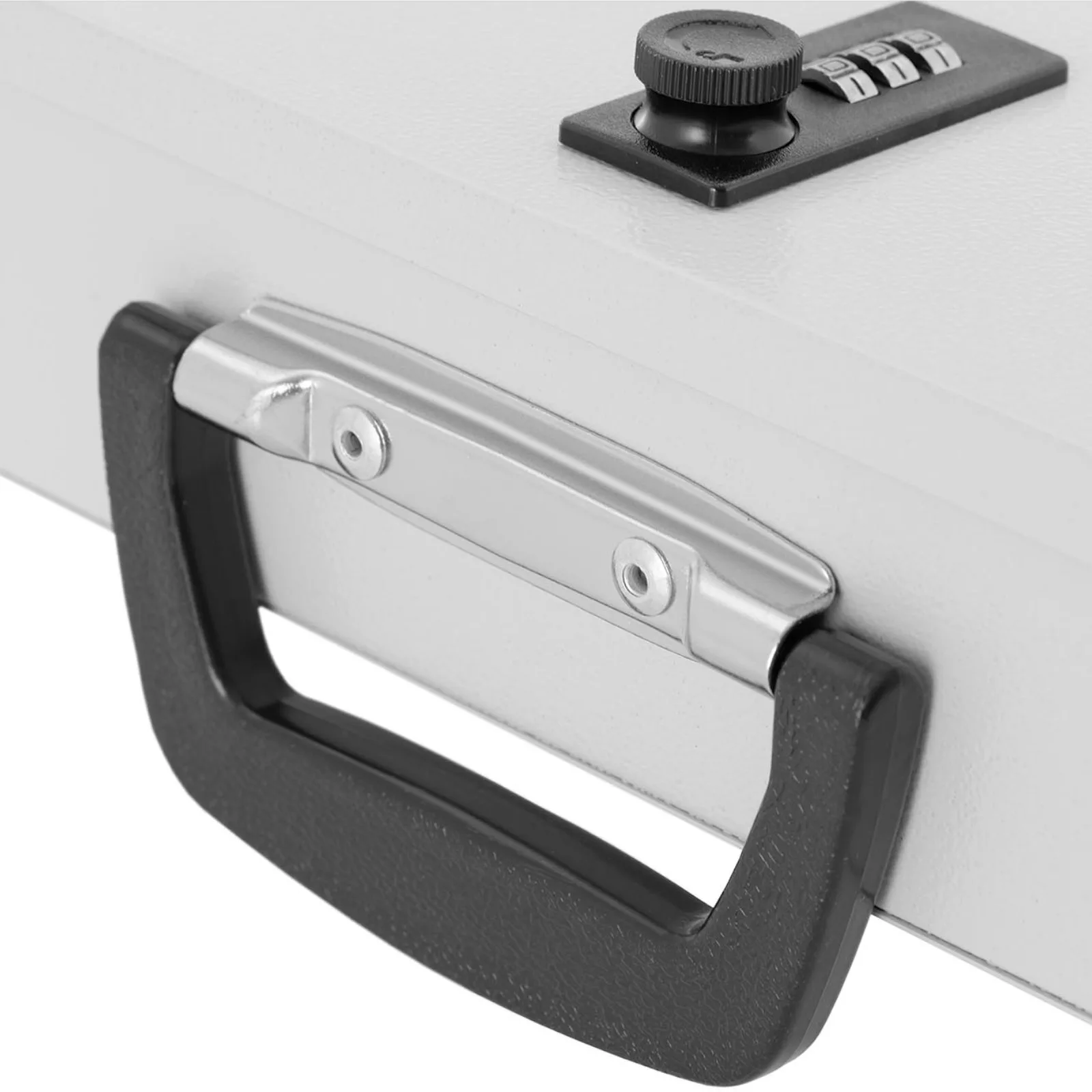Metal document safe with combination lock 355 x 255 x 70 mm DIN A6 5