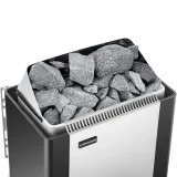 Električni grijač za saunu s ugrađenom kontrolom, 5–9 m³, do 110 °C, 400 V, 6 kW 3