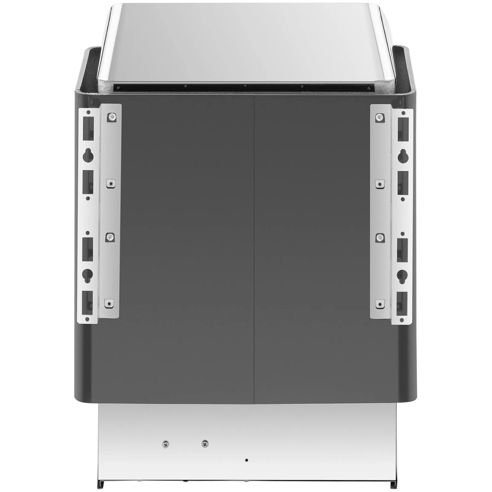 Električni grijač za saunu 5-9 m³ do 110 °C 400 V 6 kW crna i srebrna 7