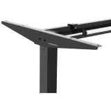 Asztalkeret elektromos magasságállítással 73–123 cm, max. 80 kg, FEKETE 4