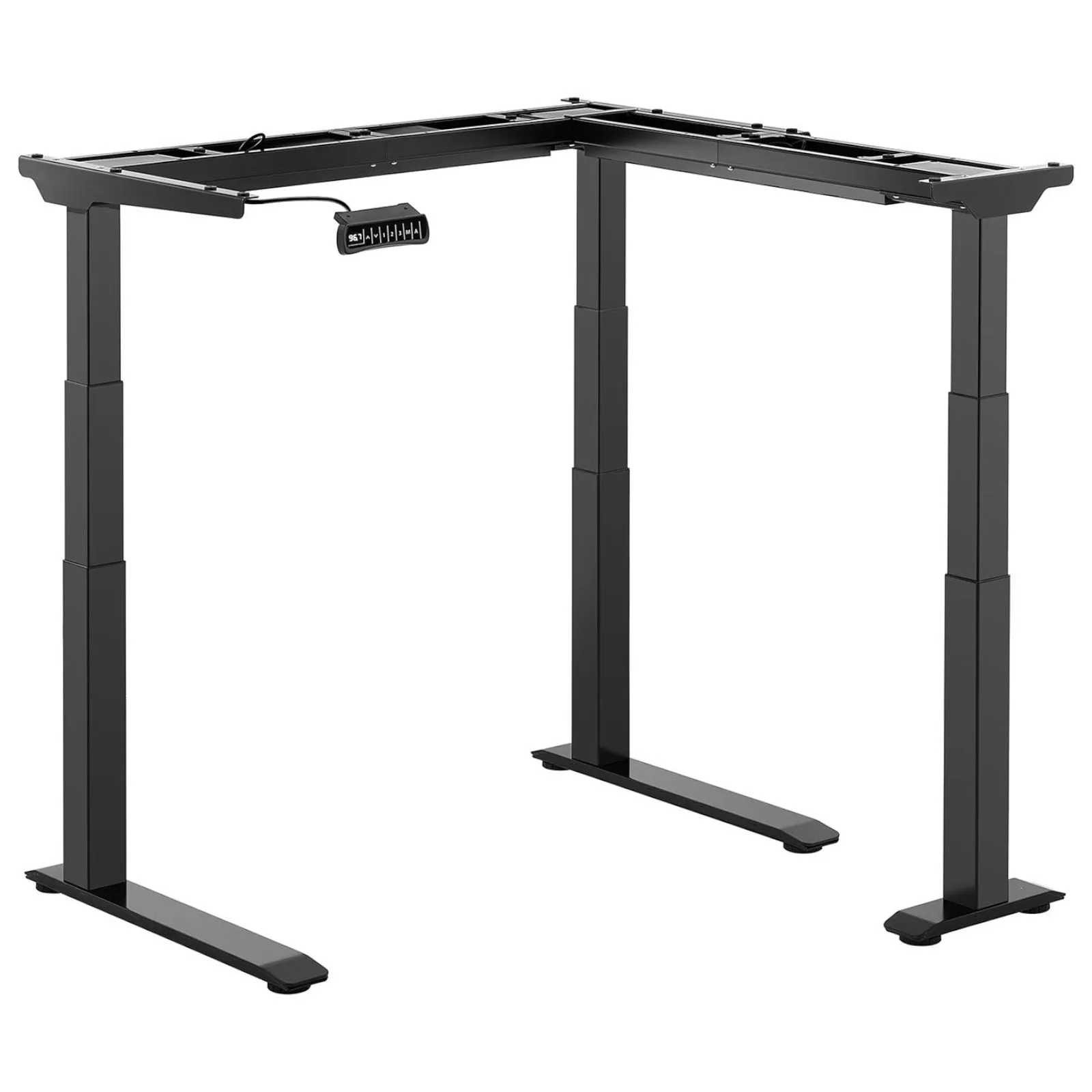 Sarok íróasztal váz elektromos magasságállítással 60–125 cm JOBB SZÖG 6