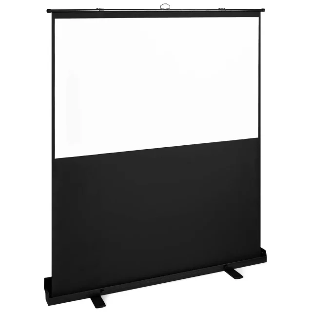 ROLL-UP hordozható pneumatikus padlói vetítővászon, 16:9 képarány, 80''