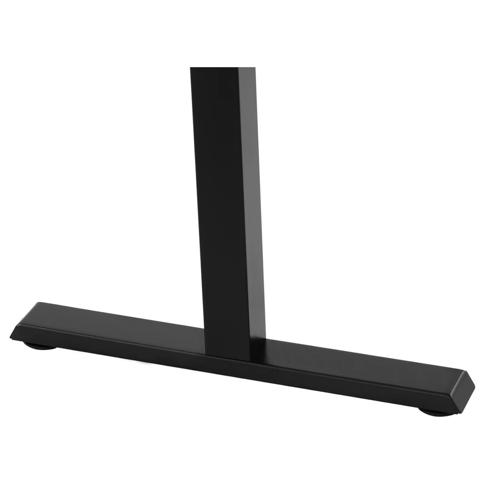 Cadru de birou reglabil manual cu manivelă, înălțime 73–124 cm, max. 70 kg, NEGRU 3