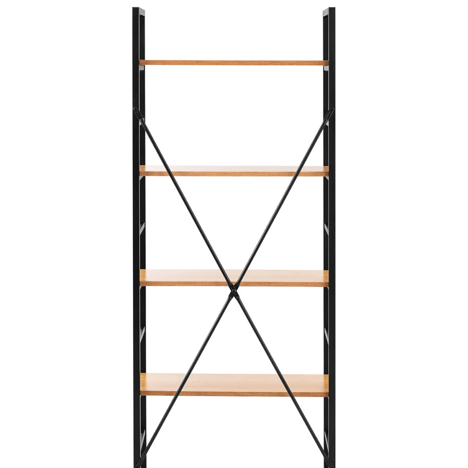 Bibliotecă industrială în stil loft, max. 150 kg, 5 rafturi 4
