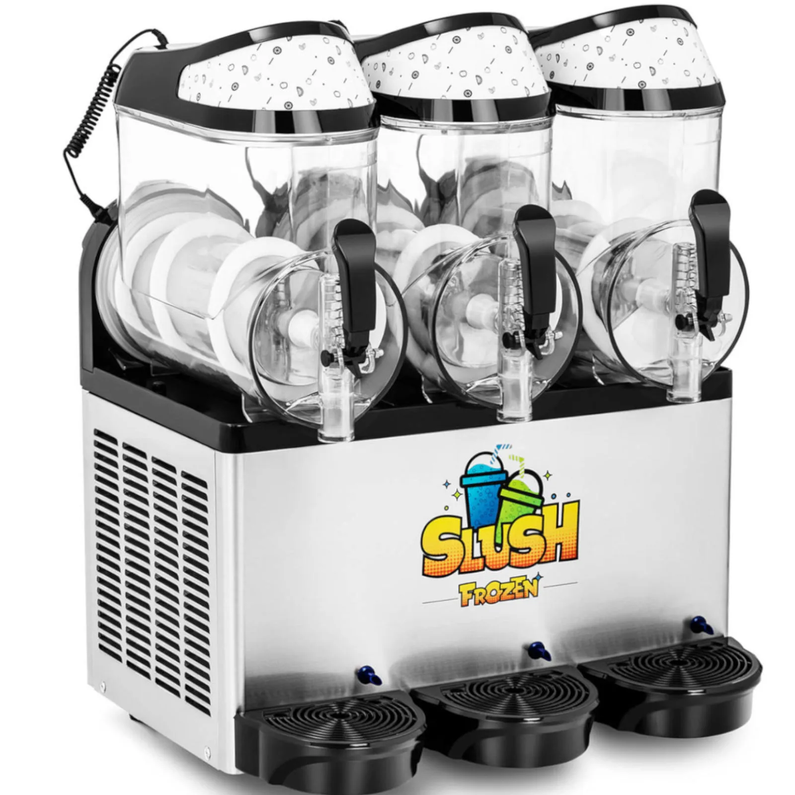 Granitor jégkása-, sorbet- és turmixgép, hármas, 800 W, 3 x 10 l