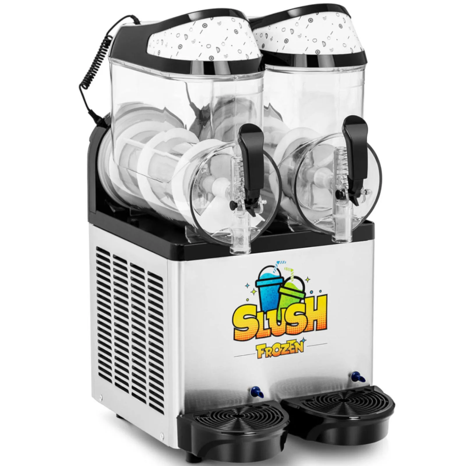 Granitor aparat za granitu, sorbe i smoothie, dvostruki, 600 W, 2 x 10 L 2
