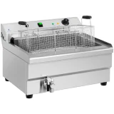 9000 W, 30 l, 400 V-os mélyhűtő halak és sült krumpli sütéséhez, cseppfelfogó tálcával 4
