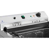 9000 W, 30 l, 400 V-os mélyhűtő halak és sült krumpli sütéséhez, cseppfelfogó tálcával 6
