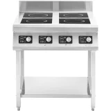 Plită cu inducție cu 4 ochiuri și bază deschisă, 400 V, 4 x 3500 W 2