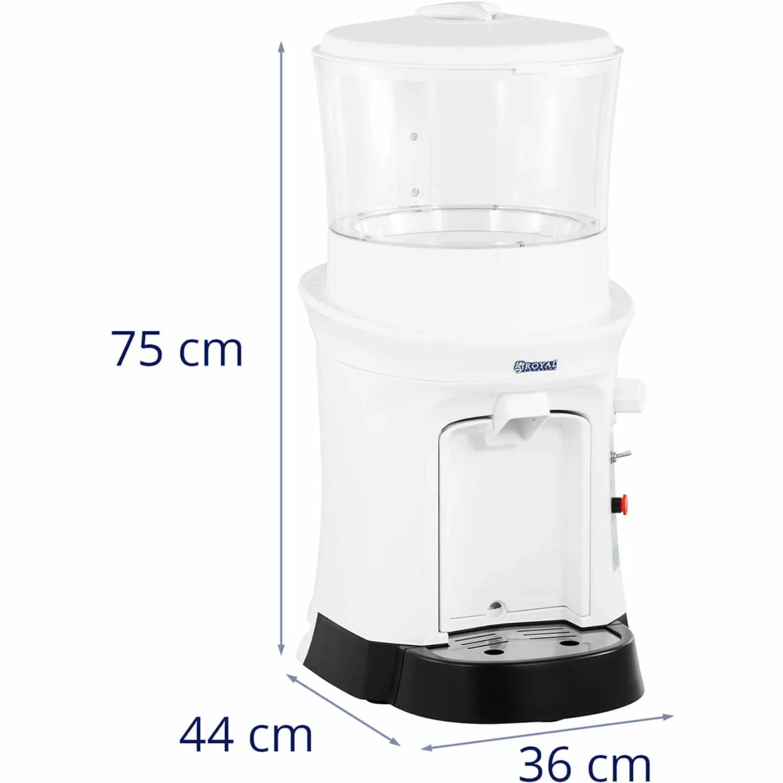 12 literes elektromos jégtörő, 320 fordulat/perc, 400 W 7