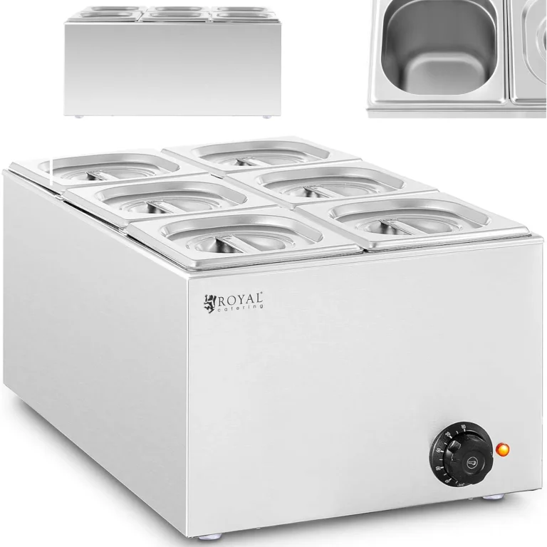 Bemar elektromos melegítő 6 x GN 1/6 640 W