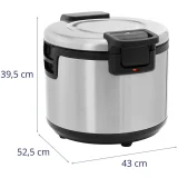 Elektrischer Reiswärmer, 26 l, 110 W 7