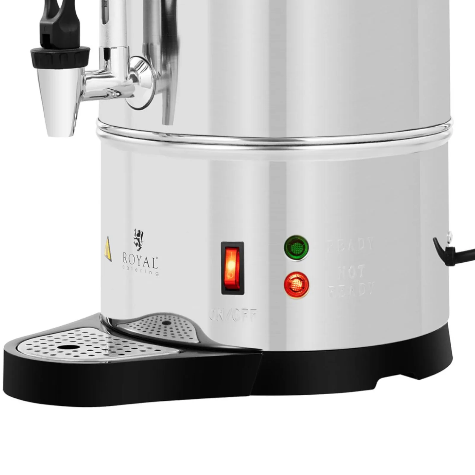 Kávé- és teafőző csapokkal és cseppfelfogó tálcával, 1200 W, 9 l 3