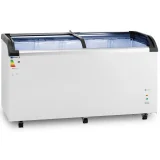 Congelator orizontal cu ușă de sticlă, 445 L x 248 L, pentru înghețată și alimente congelate 2